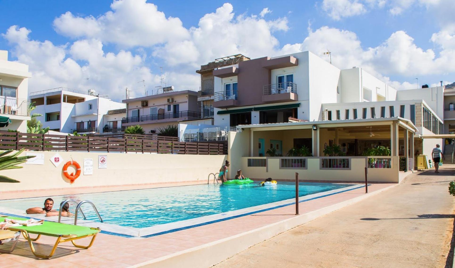 Theoni Apartments Malia Exterior foto