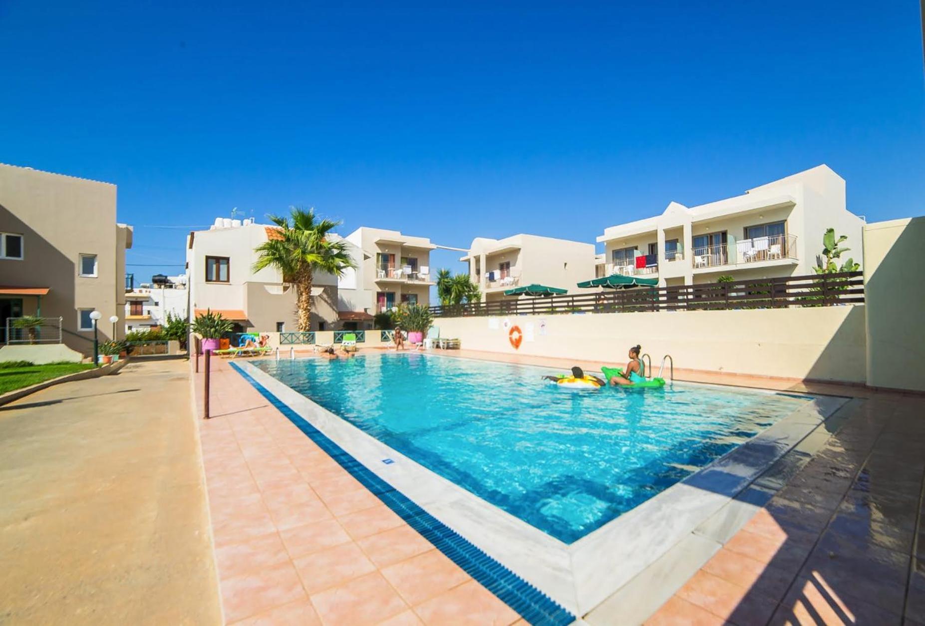 Theoni Apartments Malia Exterior foto